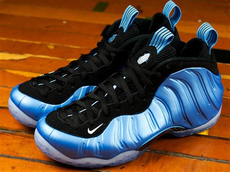 nike foamposite real vs fake university blue|nike foamposite shoes.